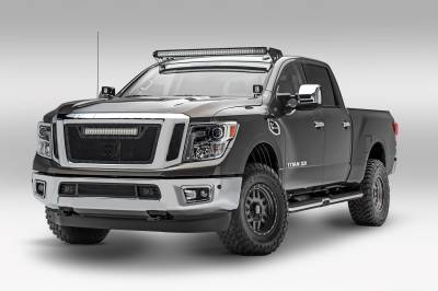 ZROADZ OFF ROAD PRODUCTS - 2016-2019 Nissan Titan Front Roof LED Bracket to mount (1) 50 Inch Curved LED Light Bar - PN #Z337581 - Image 2