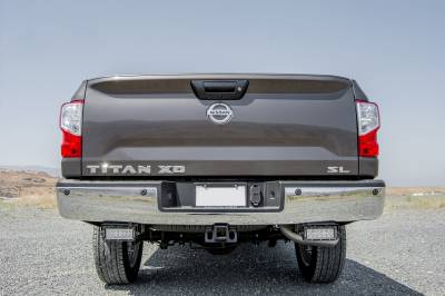 ZROADZ OFF ROAD PRODUCTS - 2016-2019 Nissan Titan Rear Bumper LED Kit with (2) 6 Inch LED Straight Double Row Light Bars - PN #Z387581-KIT - Image 2