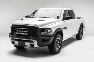 ZROADZ OFF ROAD PRODUCTS - 2015-2018 Ram Rebel Front Bumper Top LED Kit with (1) 20 Inch LED Straight Double Row Light Bar - Part # Z324552-KIT - Image 2