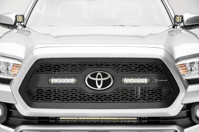 ZROADZ OFF ROAD PRODUCTS - 2018-2022 Toyota Tacoma Front Bumper Center LED Bracket to mount 20 Inch LED light bar - PN #Z329512 - Image 4