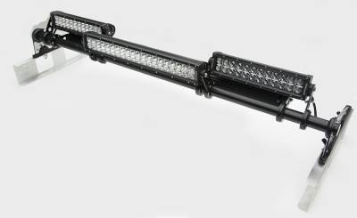 ZROADZ OFF ROAD PRODUCTS - Modular Rack LED Kit with (1) 40 Inch (1) 20 Inch, (2) 12 Inch LED Straight Double Row Light Bars - Part # Z350050-KIT-C - Image 2