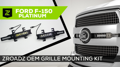 Ford F-150 Platinum Grille Mount LED Kit