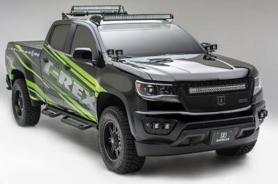 ZROADZ OFF ROAD PRODUCTS - 2015-2023 Colorado, Canyon Front Roof LED Kit with 40 Inch LED Curved Double Row Light Bar - PN #Z332671-KIT-C - Image 5