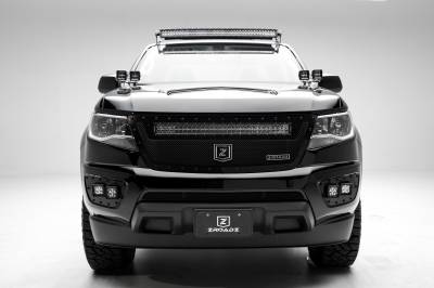 ZROADZ OFF ROAD PRODUCTS - 2015-2020 Colorado, Canyon Front Roof LED Kit with 40 Inch LED Curved Double Row Light Bar - Part # Z332671-KIT-C - Image 4
