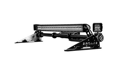 ZROADZ OFF ROAD PRODUCTS - Jeep JK, JL Modular Rack LED Kit with (1) 40 Inch (1) 30 Inch Straight Double Row Light Bars, (2) 3 Inch LED Pod Lights - Part # Z350050-JK-KIT-A - Image 13