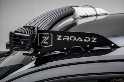 ZROADZ OFF ROAD PRODUCTS - Universal Front Roof LED Bracket to mount (2) 3 Inch LED Pod Lights - Part # Z330001 - Image 12