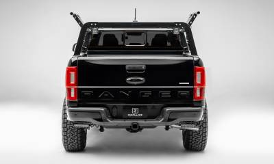ZROADZ OFF ROAD PRODUCTS - 2019-2021 Ford Ranger Overland Access Rack With Two Lifting Side Gates and (4) 3 Inch ZROADZ LED Pod Lights - PN #Z835101 - Image 5