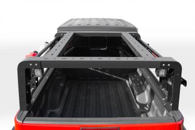 ZROADZ OFF ROAD PRODUCTS - 2019-2022 Jeep Gladiator Access Overland Rack With Two Lifting Side Gates, For use on Factory Trail Rail Cargo Systems - PN #Z834111 - Image 6