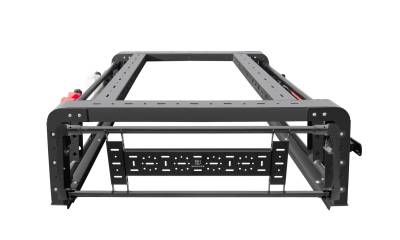 ZROADZ OFF ROAD PRODUCTS - 2019-2022 Jeep Gladiator Access Overland Rack With Three Lifting Side Gates, For use on Factory Trail Rail Cargo Systems - PN #Z834211 - Image 17