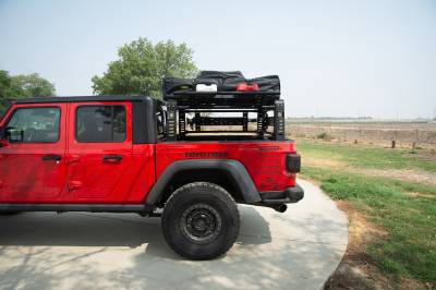 ZROADZ OFF ROAD PRODUCTS - 2019-2023 Jeep Gladiator Access Overland Rack With Three Lifting Side Gates, Without Factory Trail Rail Cargo System - Part # Z834201 - Image 22