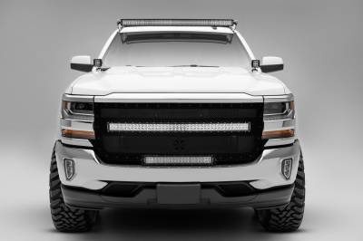 ZROADZ OFF ROAD PRODUCTS - Silverado, Sierra Front Roof LED Bracket to mount 50 Inch Curved LED Light Bar - PN #Z332281 - Image 5