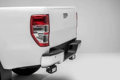 ZROADZ OFF ROAD PRODUCTS - 2015-2018 Ford Ranger T6 Rear Bumper LED Kit with (2) 6 Inch LED Straight Double Row Light Bars - Part # Z385761-KIT - Image 1