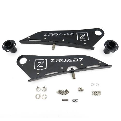 ZROADZ OFF ROAD PRODUCTS - 2005-2022 Toyota Tacoma Front Roof LED Bracket to mount 40 Inch Curved LED Light Bar - Part # Z339401 - Image 4