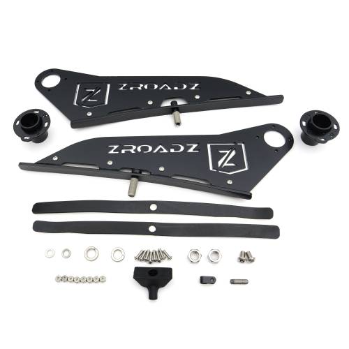 ZROADZ OFF ROAD PRODUCTS - 2007-2021 Toyota Tundra Front Roof LED Bracket to mount 50 Inch Curved LED Light Bar - Part # Z339641 - Image 9
