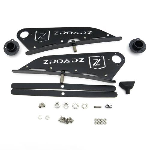 ZROADZ OFF ROAD PRODUCTS - 2015-2020 Colorado, Canyon Front Roof LED Bracket to mount 40 Inch Curved LED Light Bar - PN #Z332671 - Image 6