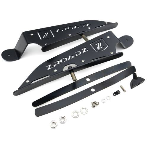 ZROADZ OFF ROAD PRODUCTS - 2015-2018 Ford Ranger T6 Front Roof LED Kit with (1) 40 Inch LED Curved Double Row Light Bar - Part # Z335761-KIT-C - Image 7