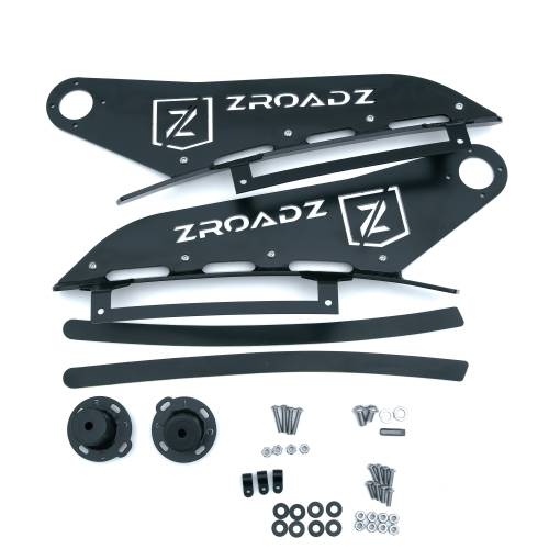 ZROADZ OFF ROAD PRODUCTS - 2007-2013 Silverado, Sierra 1500 Front Roof LED Bracket to mount (1) 50 Inch Curved LED Light Bar - PN #Z332051 - Image 1