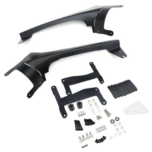 ZROADZ OFF ROAD PRODUCTS - 2018-2024 Jeep JL/2019-2024 Gladiator Front Roof LED Kit with 50 Inch LED Straight Double Row Light Bar - PN #Z374831-KIT - Image 11
