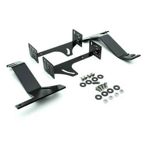 ZROADZ OFF ROAD PRODUCTS - 2016-2019 Nissan Titan Rear Bumper LED Kit with (2) 6 Inch LED Straight Double Row Light Bars - PN #Z387581-KIT - Image 4