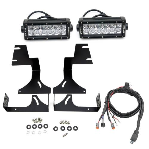 ZROADZ OFF ROAD PRODUCTS - 2015-2020 Colorado, Canyon Rear Bumper LED Kit with (2) 6 Inch LED Straight Double Row Light Bars - Part # Z382671-KIT - Image 2