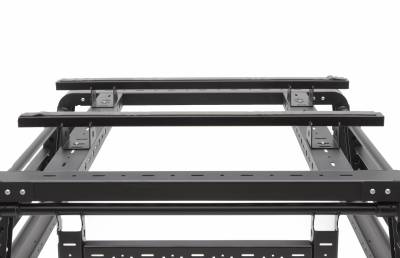 ZROADZ OFF ROAD PRODUCTS - 2019-2021 Ford Ranger Access Overland Rack Crossbars, Black, Mild Steel, Bolt-On, 2 Pc Set with Hardware - PN #Z835011 - Image 12