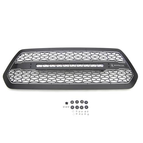 T-REX GRILLES - 2016-2017 Toyota Tacoma ZROADZ Grille, Black, 1 Pc, Insert with (1) 20" LED - Part # Z319411 - Image 4
