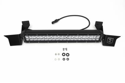 ZROADZ OFF ROAD PRODUCTS - 2010-2019 Ram 2500, 3500 Front Bumper Center LED Kit with (1) 20 Inch LED Straight Double Row Light Bar - PN #Z324521-KIT - Image 3
