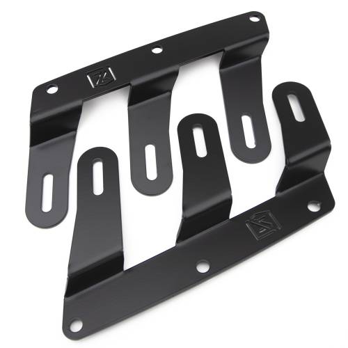 ZROADZ OFF ROAD PRODUCTS - 2021-2023 Ford Bronco Front Bumper Fog LED Brackets ONLY, Used to mount (6) 3-Inch ZROADZ LED Light Pods - Part # Z325401 - Image 3