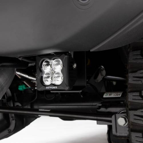 ZROADZ OFF ROAD PRODUCTS - 2021-2022 Ford Bronco Rear Bumper LED Kit with (2) 3 Inch White LED Pod Lights - PN #Z385401-KIT - Image 2