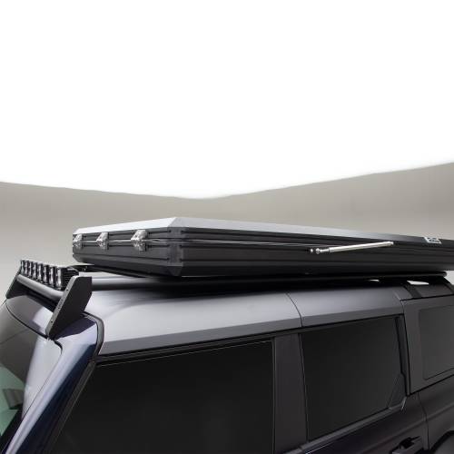 ZROADZ OFF ROAD PRODUCTS - 2021-2024 Ford Bronco Roof Rack with (8) 3 Inch LED Pods and (1) 30 Inch Single Row Slim Light Bar - PN #Z845421 - Image 5