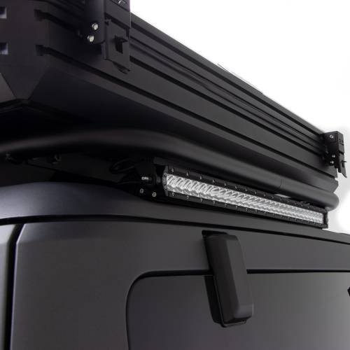 ZROADZ OFF ROAD PRODUCTS - 2021-2022 Ford Bronco Roof Rack with (8) 3 Inch LED Pods and (1) 30 Inch Single Row Slim Light Bar, 4 Door Model - PN #Z845421 - Image 6