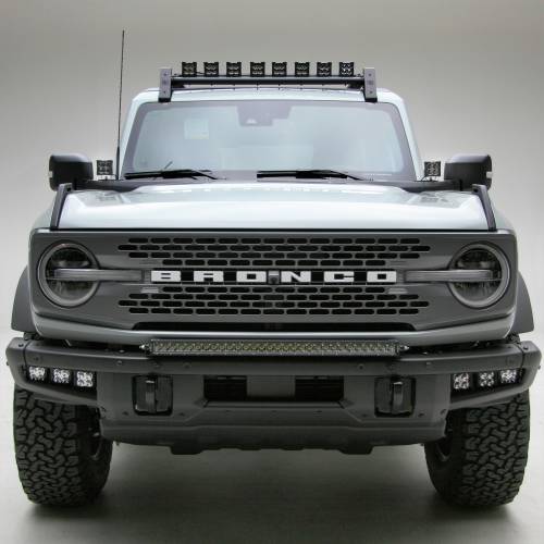 ZROADZ OFF ROAD PRODUCTS - 2021-2022 Ford Bronco Roof Rack with (8) 3 Inch LED Pods Lights, 2 Door Model - PN #Z845211 - Image 3