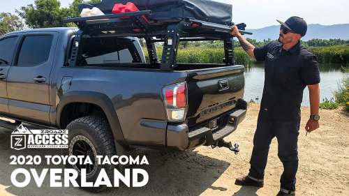 Toyota Tacoma Overlanding with ZROADZ Access Rack