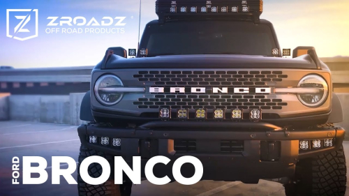 Ford Bronco gets offroad ready with Roof Rack, Side Steps and LED mounting solutions