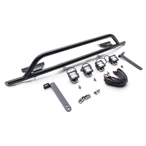 ZROADZ OFF ROAD PRODUCTS - 2014-2021 Toyota Tundra Front Bumper LED Kit with (2) 3 Inch Amber and (2) White ZROADZ LED Pod Lights - Part # Z329661-KITAW - Image 2