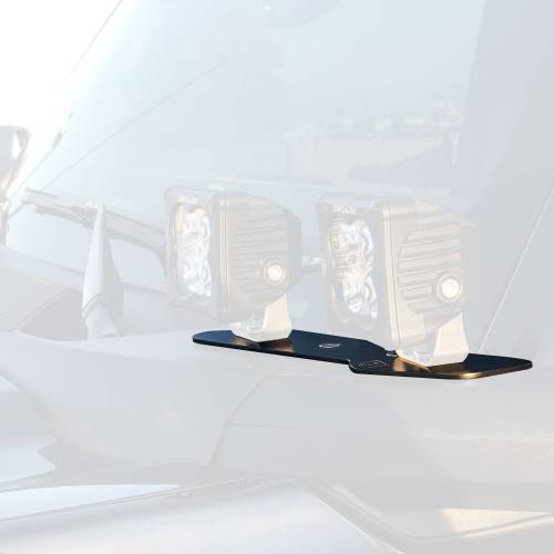 ZROADZ OFF ROAD PRODUCTS - 2021-2022 Ford Bronco Mirror/Ditch Light LED Brackets ONLY, Used to mount (4) 3 inch ZROADZ LED Pod Lights - Part # Z365401-BK4 - Image 2
