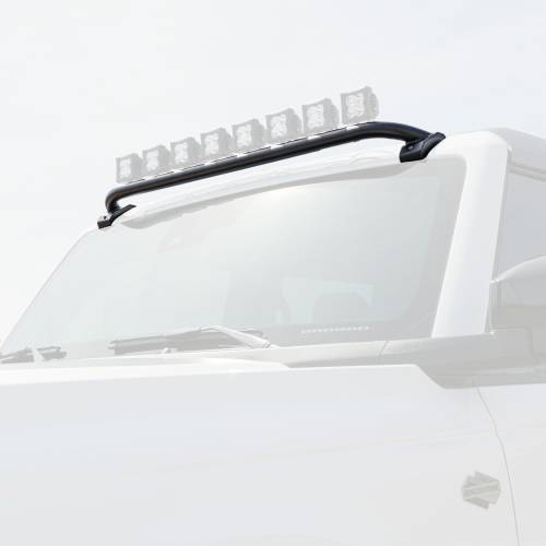 ZROADZ OFF ROAD PRODUCTS - 2021-2023 Ford Bronco Front Roof Multiple LED Tubular Mounting Bar Bracket ONLY - Part # Z935401 - Image 1