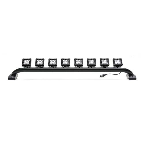 ZROADZ OFF ROAD PRODUCTS - 2021-2023 Ford Bronco Front Roof Multiple LED Pods KIT, Tubular Mounting Bar with (8) 3 Inch White Pods and Wiring Harness - Part # Z935401-KIT - Image 9