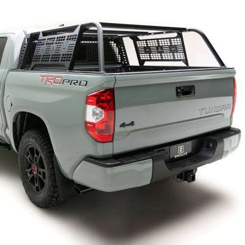ZROADZ OFF ROAD PRODUCTS - 2014-2021 Toyota Tundra MOLLE Overland Rack with (2) 3 Inch White ZROADZ LED Pod Lights - Part # Z859661 - Image 2