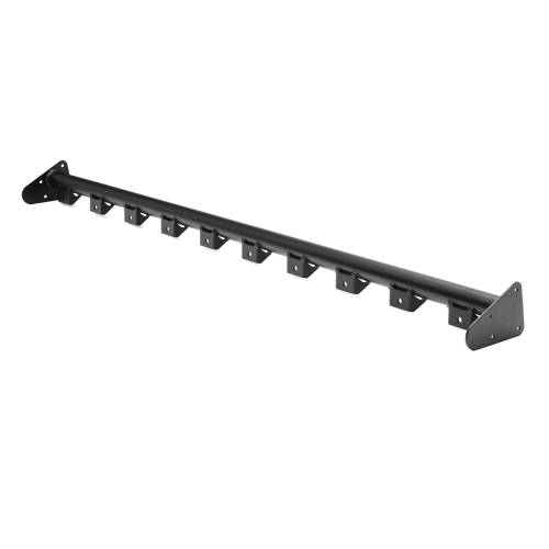 ZROADZ OFF ROAD PRODUCTS - 2018-2024 Jeep JL/2019-2024 Gladiator, Multi-LED Roof Cross Bar and 2-Pod A-Pillar Brackets ONLY, Holds (12) 3-Inch ZROADZ Light Pods, (Not Included) - Part # Z934931-BK2 - Image 5