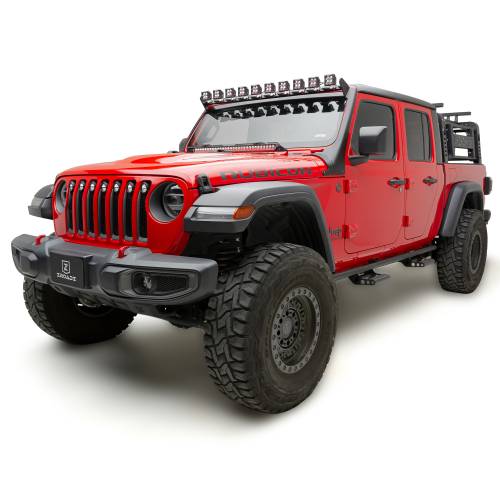 ZROADZ OFF ROAD PRODUCTS - 2018-2023 JEEP JL/2019-2023 Jeep Gladiator, Multi-LED Roof Cross Bar and A-Pillar Kit, Includes (10) 3-Inch ZROADZ Light Pods - Part # Z934931-KITAW - Image 3