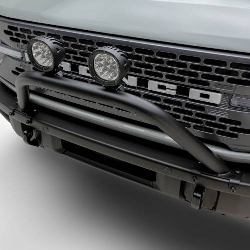 ZROADZ OFF ROAD PRODUCTS - 2021-2023 Ford Bronco Prerunner Baja Bar (Standard Hoop) LED Kit Includes (2) 4 inch Round White ZROADZ LED Pod Lights - Part # Z325441-KIT - Image 2