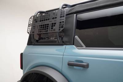 ZROADZ OFF ROAD PRODUCTS - 2021-2024 Ford Bronco  4 Door Soft Top Rack with Oversized Molle Panels - PN #Z845491 - Image 4