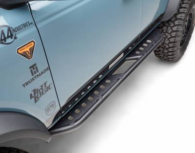 ZROADZ OFF ROAD PRODUCTS - 2021-2024  Ford Bronco TrailX.R2 Sereis Rock Slider Side Steps for 4 Door Model- PN# Z745501 - Image 1