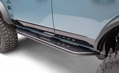 ZROADZ OFF ROAD PRODUCTS - 2021-2024  Ford Bronco TrailX.R2 Sereis Rock Slider Side Steps for 4 Door Model- PN# Z745501 - Image 2