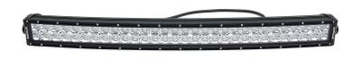 ZROADZ OFF ROAD PRODUCTS - 2020-2022 Ford Super Duty Front Bumper Top LED KIT with (1) 30 Inch LED Curved Double Row Light Bar - Part # Z325572-KIT - Image 4