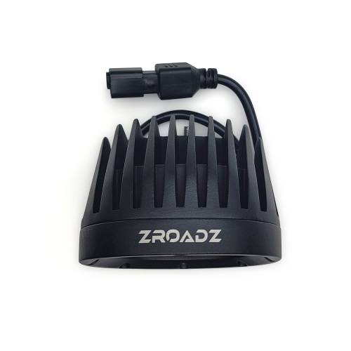 ZROADZ OFF ROAD PRODUCTS - ZROADZ 4-Inch Round WHITE LED Light, Flood/Spot Beam Pattern, 1pc – Part # Z3090W4RD - Image 2