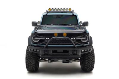 ZROADZ OFF ROAD PRODUCTS - ZROADZ 4-Inch LED White/Amber LED Combo Kit for use on a ZROADZ Bronco Roof Rack, Includes (6) White 4-Inch, (2) Amber LED Lights & Universal Harness – Part # Z3090WRD-KIT6W2A - Image 4