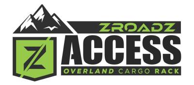 ZROADZ OFF ROAD PRODUCTS - 2019-2024 Jeep Gladiator ACCESS Overland Rack Rear ACCESS Gate - PN #Z834001 - Image 11