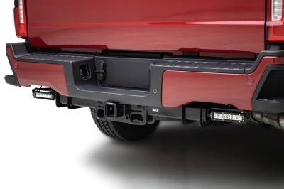 ZROADZ OFF ROAD PRODUCTS - 2023-2024 Ford Superduty, F250/F350/F450 Rear Bumper Mounting Bracket Kit, Includes (2) ZROADZ 6-Inch Single Row LED Light Bars and Universal Harness - Part # Z388597-KIT - Image 2